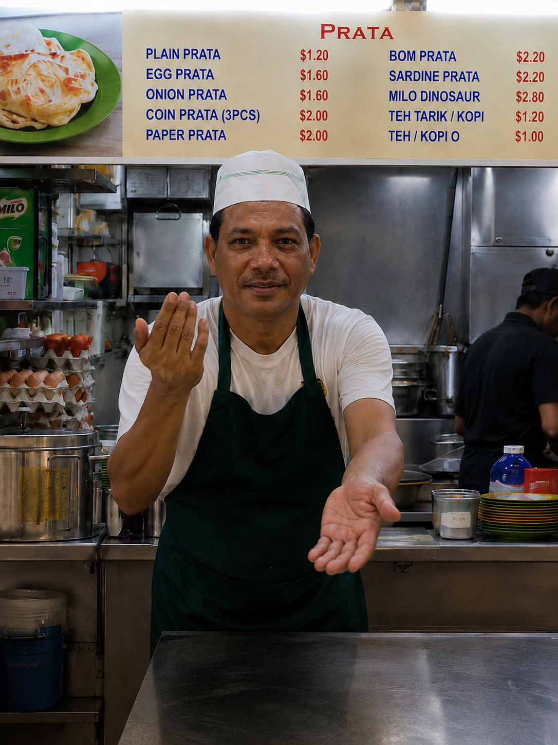 Prata Ah Boy, Kopitiam operator